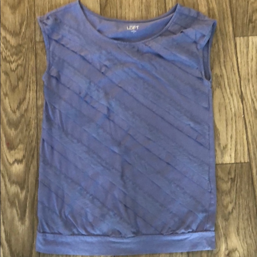 Ann Taylor LOFT Tank periwinkle
